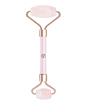 Парфумерія, косметика Кварцевий ролер для обличчя, рожевий - W7 Cosmetics Rose Quartz Face Roller