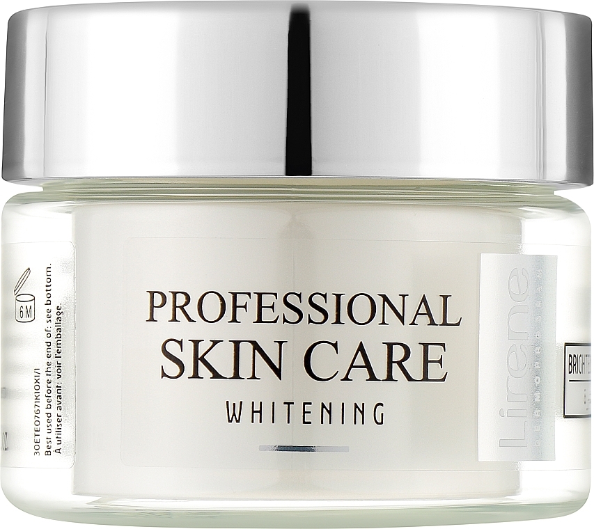 Відбілювальний денний крем SPF50 для обличчя - Lirene Whitening Cream