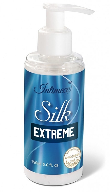 Зволожувальний гель-лубрикант із помпою - Intimeco Silk Extreme Gel — фото N1