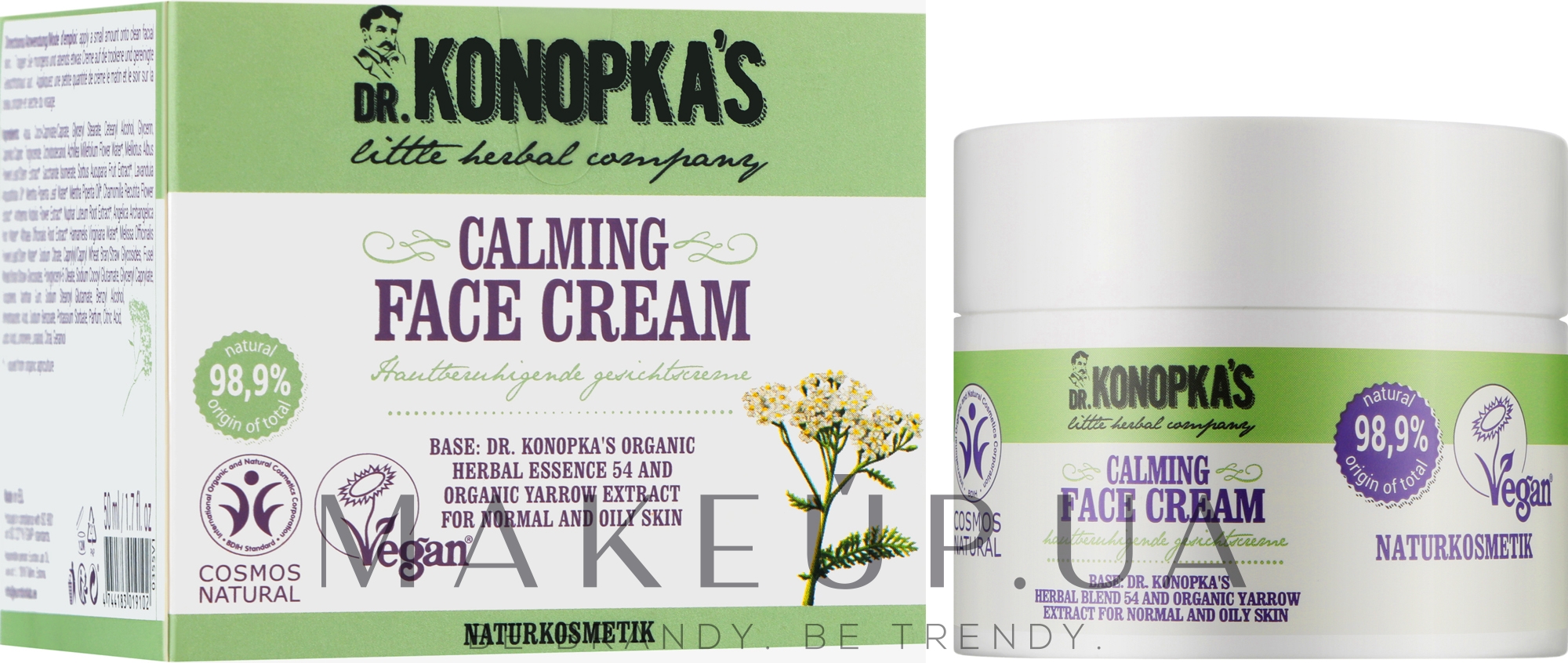 Заспокійливий крем для обличчя - Dr. Konopka's Calming Face Cream — фото 50ml