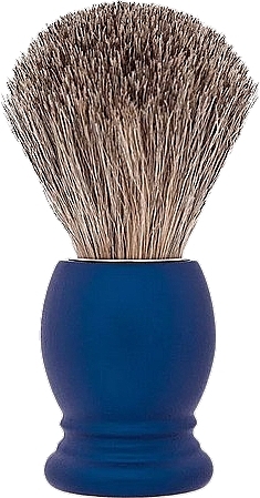 Помазок для гоління, синій - Plisson Essential Russian Grey Shaving Brush — фото N2