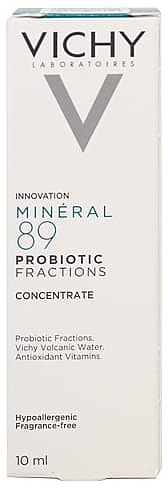 ПОДАРУНОК! Концентрат з пробіотичними фракціями для відновлення і захисту шкіри обличчя - Vichy Mineral 89 Probiotic Fractions Concentrate — фото N1