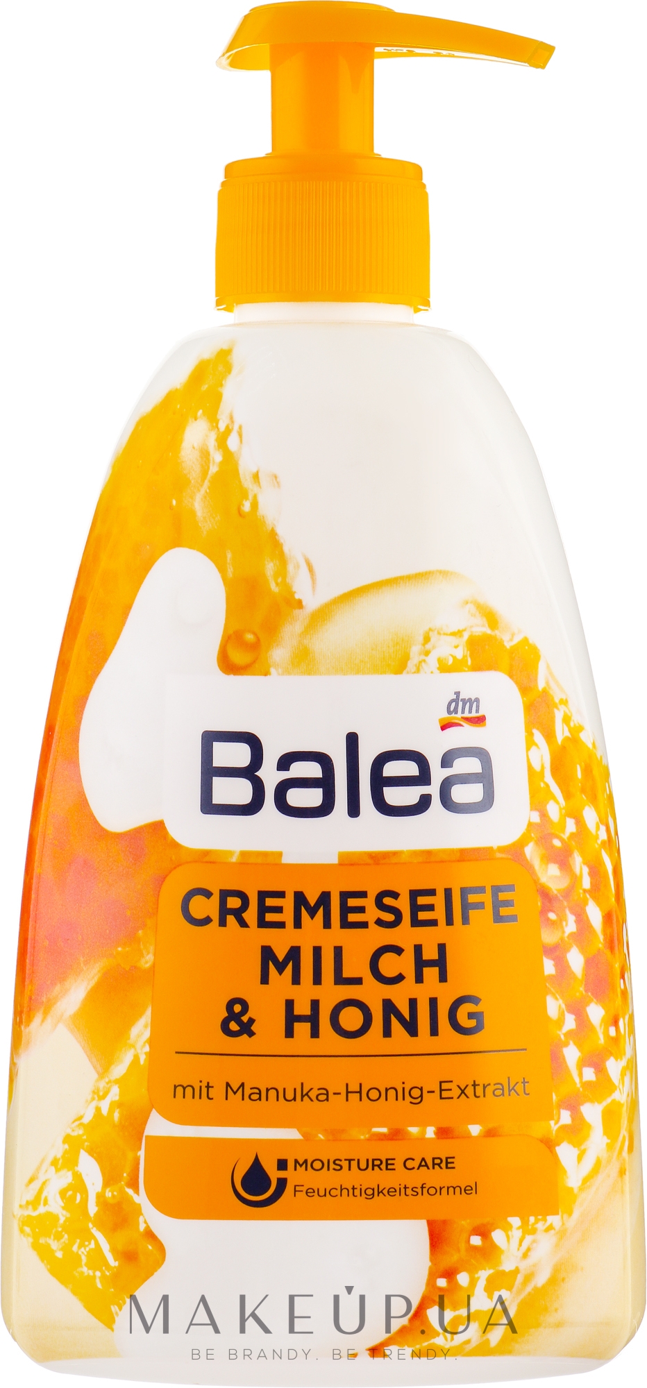 Рідке крем-мило "Молоко & Мед" - Balea Creme Seife Milch & Honig — фото 500ml