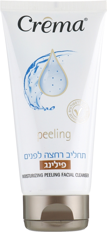 Увлажняющий крем-гель для умывания с пилингом - Crema Face Wash Peeling