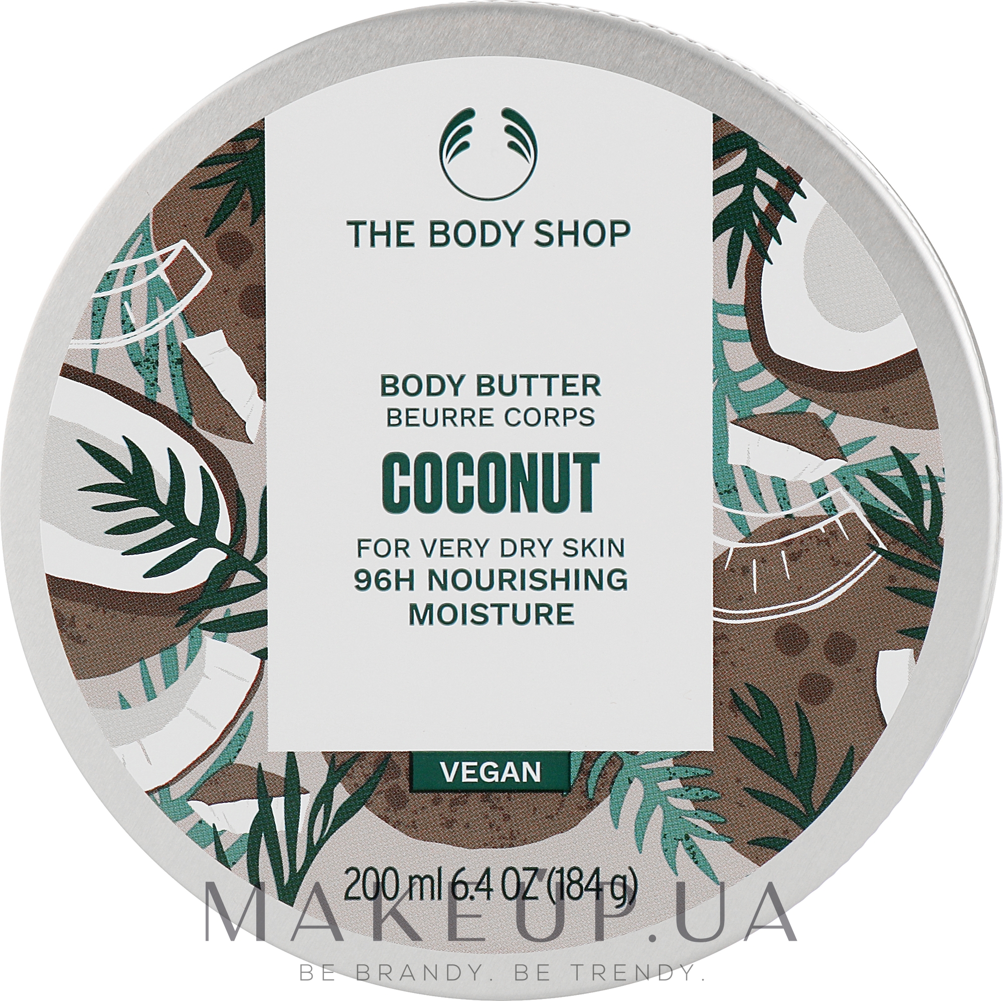 Масло для тела "Кокос" - The Body Shop Coconut Body Butter Vegan — фото 200ml