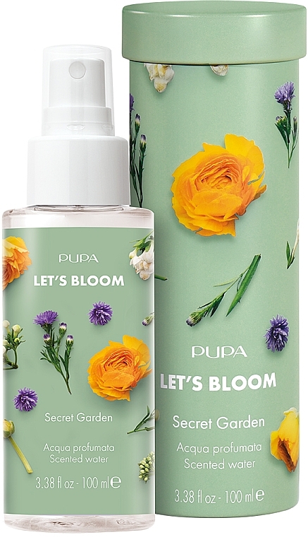 Pupa Let's Bloom Secret Garden - Ароматная вода — фото N1