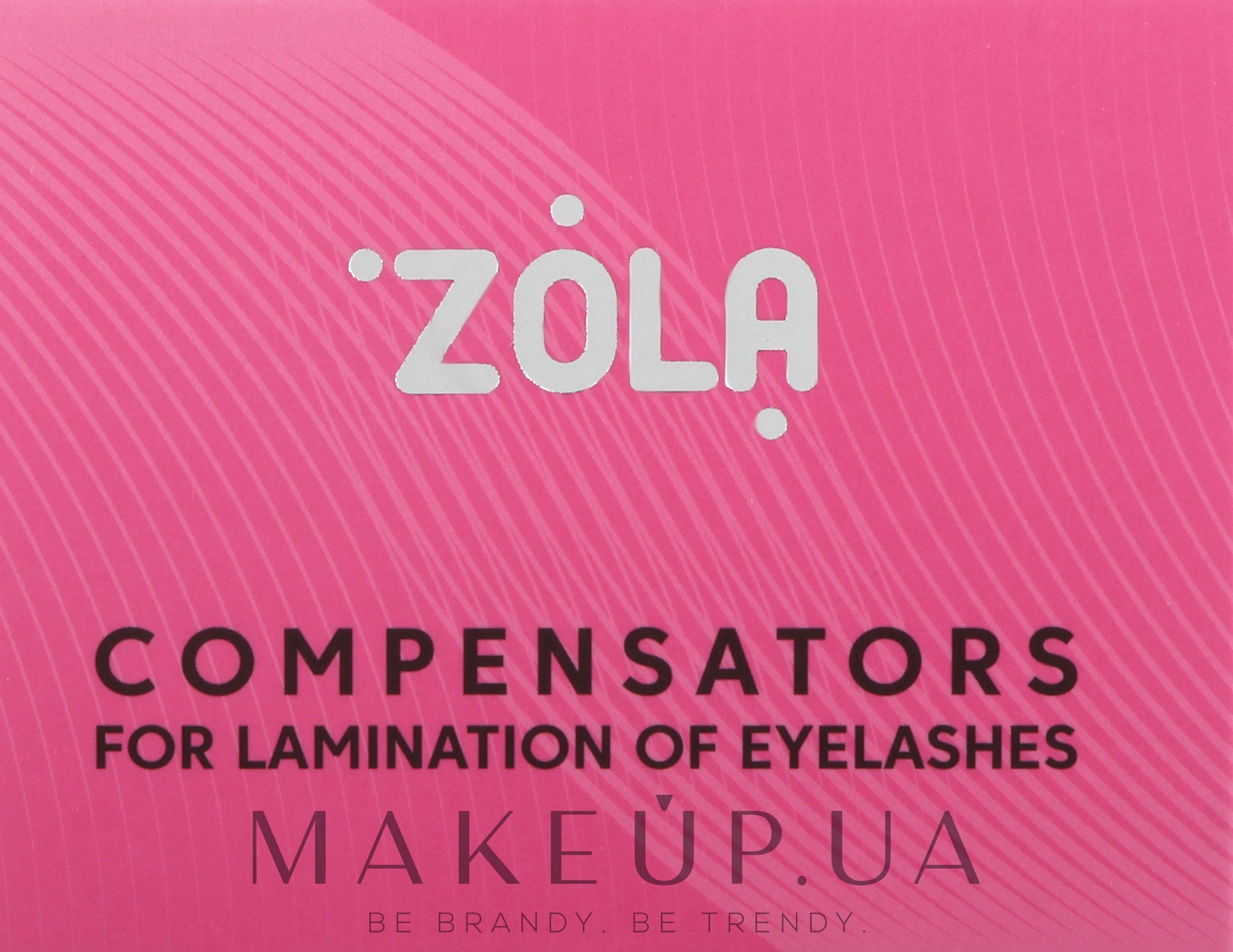 Компенсатори для ламінування вій, рожеві - Zola Compensators For Lamination Of Eyelashes — фото 2шт