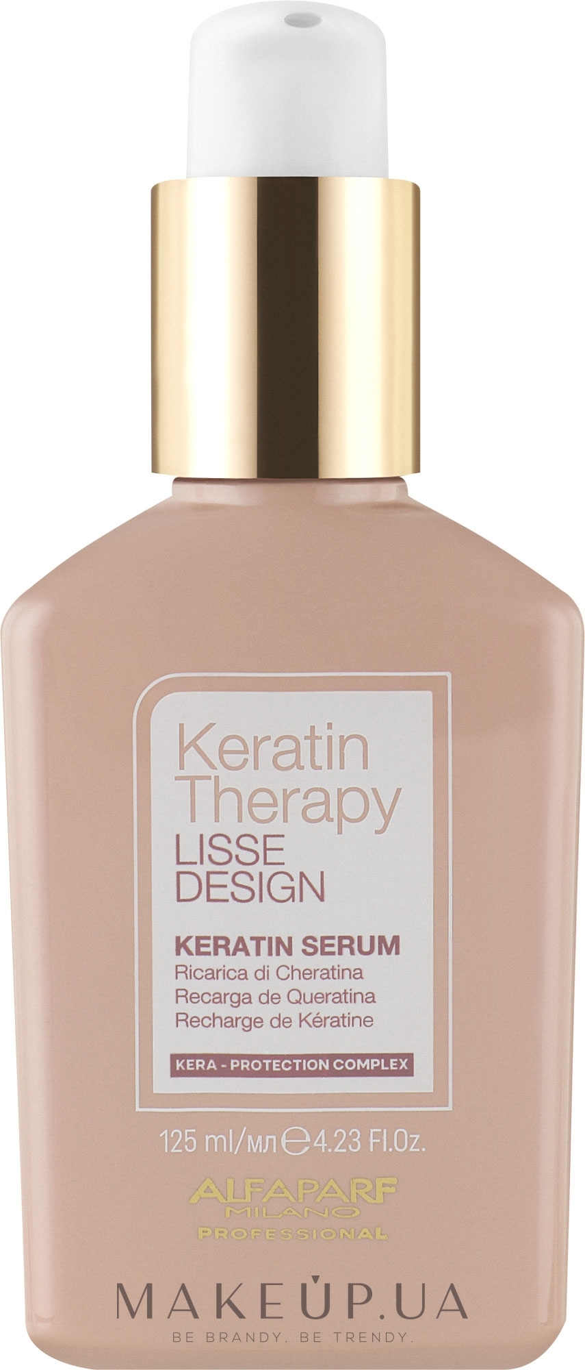 Сыворотка для волос - Alfaparf Keratin Therapy Lisse Design Keratin Serum — фото 125ml