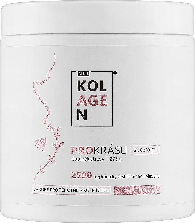 Пищевая добавка "Коллаген" для беременных и кормящих женщин, с лаймом - MujKolagen — фото N1