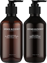 Набор - Grown Alchemist Refresh & Rejuvenate Body Care (b cleanser/300ml + b/cream/300ml) — фото N2