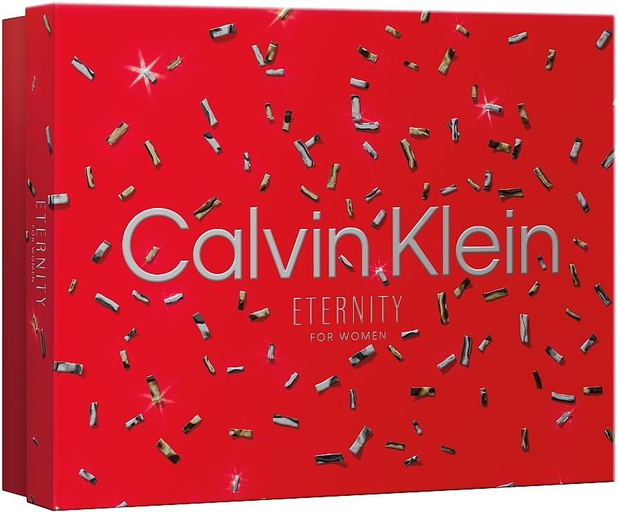 Calvin Klein Eternity For Women - Набор (edp/50 ml + b/lot/100 ml + sh/gel/100 ml) — фото N3