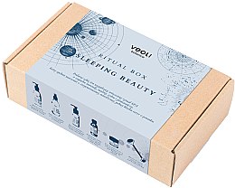 Духи, Парфюмерия, косметика Набор - Veoli Botanica Ritual Box Sleeping Beauty (f/peel/90ml + f/mask/90ml + f/tonic/200ml + f/cr/60ml + f/milk/200ml + f/massager)