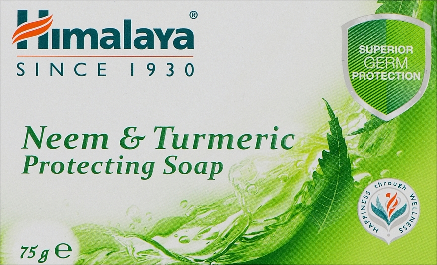 Захисне мило з Німом і Куркумою - Himalaya Herbals Protecting Neem & Turmeric Soap