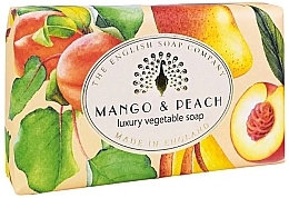 Духи, Парфюмерия, косметика Мыло "Манго и персик" - The English Soap Company Vintage Collection Mango & Peach Soap