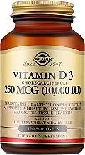 Духи, Парфюмерия, косметика Пищевая добавка "Витамин D3", 250 мкг - Solgar Vitamin D3 10000 IU