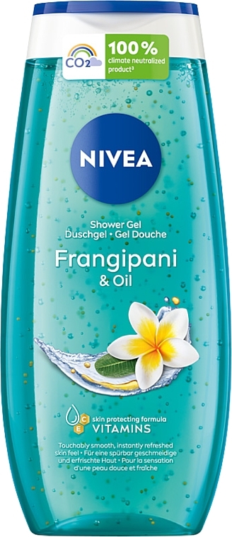 Гель-уход для душа "Свежесть балийского цветка" - NIVEA hawaiian bliss & oil shower gel