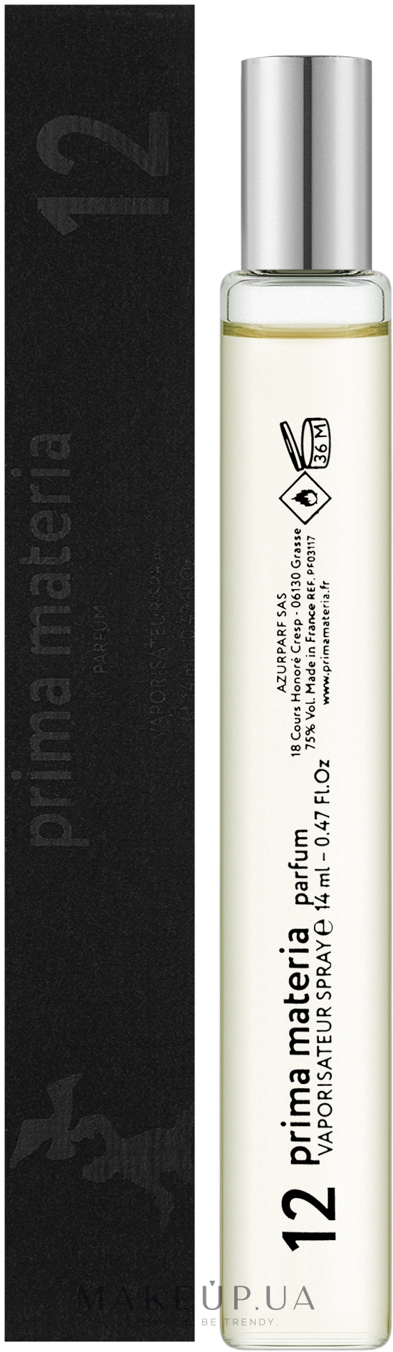 Prima Materia Perfumes №12 - Парфуми (міні) (тестер) — фото 14ml