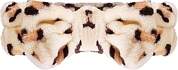 Косметическая повязка для волос, леопардовая - Deni Carte — фото N1