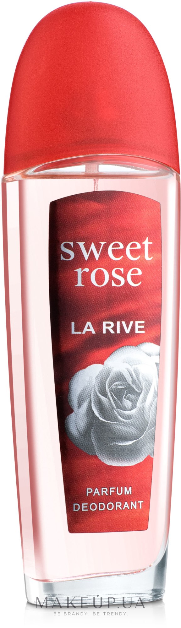 La Rive Sweet Rose - Парфюмированный дезодорант — фото 75ml