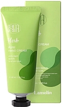 Парфумерія, косметика УЦІНКА Крем для рук "Herb" - Lamelin Pure Hand Cream *