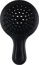 Духи, Парфюмерия, косметика Расческа для волос 71SP220NER MAC, черная с леопардовым - Janeke Mini Superbrush 
