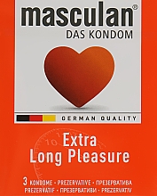 Презервативы "Extra Long Pleasure" - Masculan — фото N1