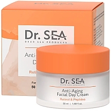 Антивіковий денний крем для обличчя - Dr. Sea Anti-Aging Facial Day Cream — фото N1