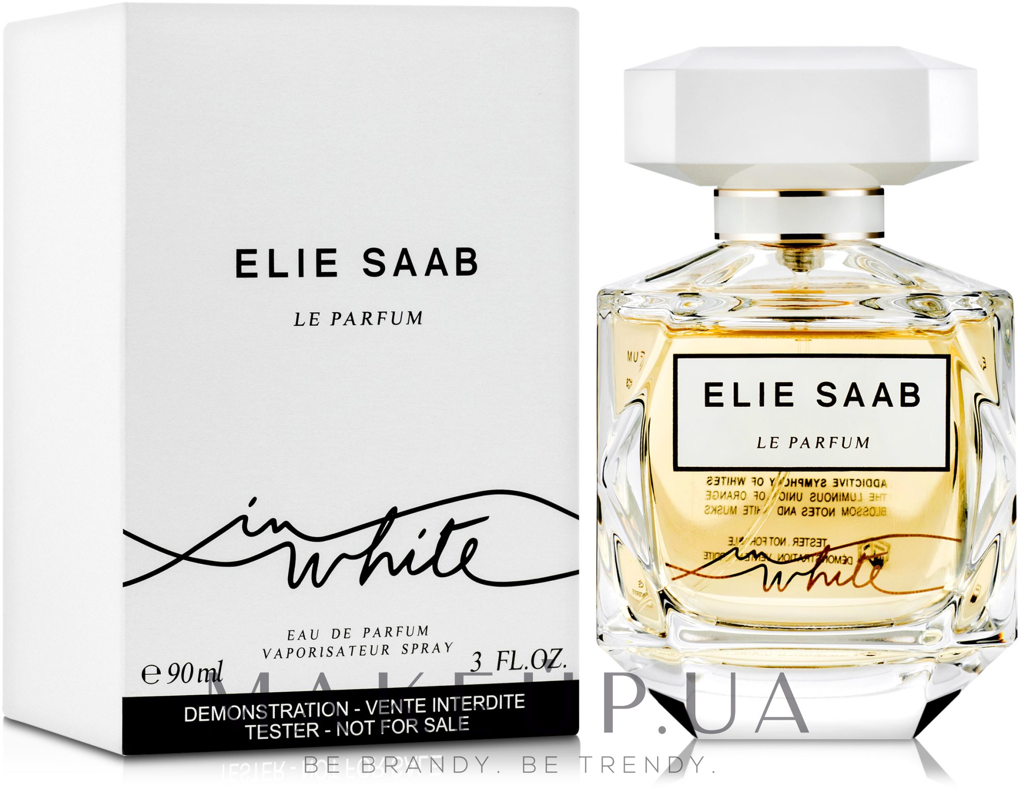 Elie Saab Le Parfum In White - Парфюмированная вода (тестер c крышечкой) — фото 90ml