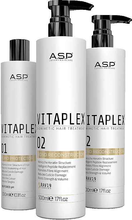 Набор - Affinage Vitaplex Professional Set (concentrate/300ml + concentrate/2x500ml) — фото N1