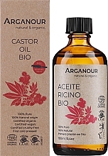 Рицинова олія - Arganour Castor Oil 100% Pure — фото N2