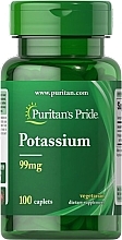 Диетическая добавка "Калий", 99 мг - Puritan's Pride Potassium — фото N1