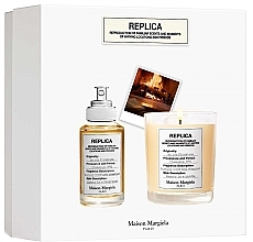 Духи, Парфюмерия, косметика Maison Martin Margiela Replica By The Fireplace Set - Набор (edt/30ml + candle/70g)