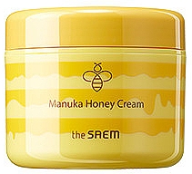 Крем для обличчя з екстрактом меду - The Saem Care Plus Manuka Honey Cream — фото N1