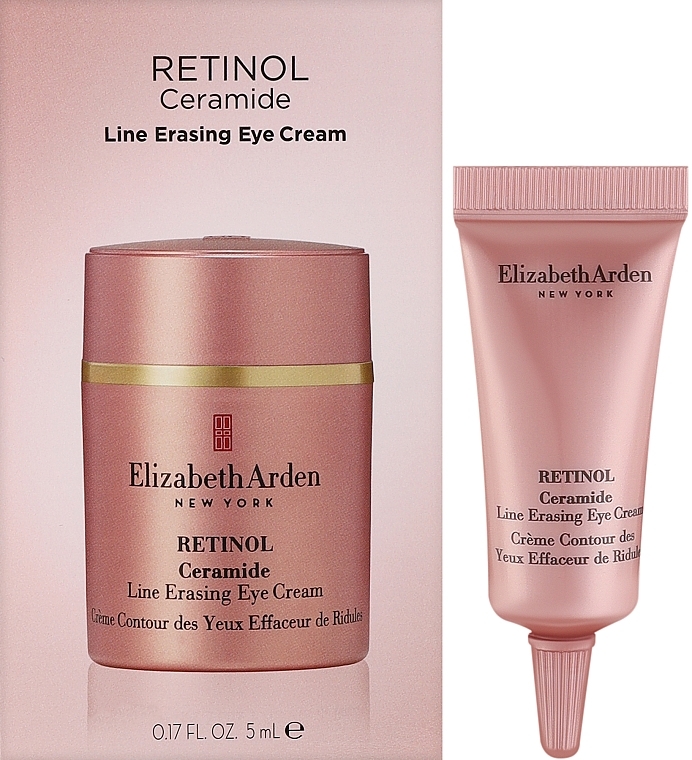 Крем для кожи вокруг глаз - Elizabeth Arden Ceramide Retinol Line Erasing Eye Cream (пробник) — фото N2