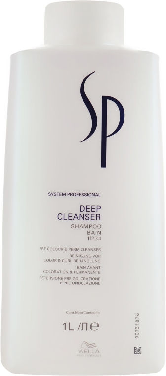 Шампунь для глибокого очищення волосся - Wella System Professional Expert Kit Deep Cleanser  — фото N1