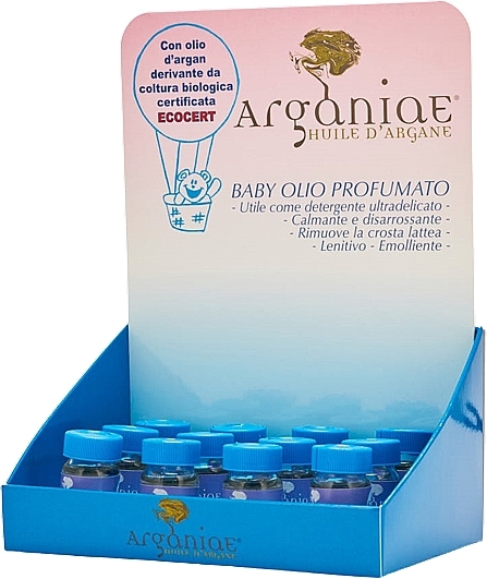 Детское парфюмированное аргановое масло - Arganiae Baby Perfumed Oil (мини) — фото N2