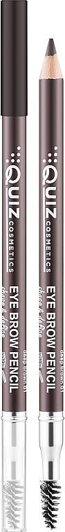 Карандаш для бровей - Quiz Cosmetics Eye Brow Pencil — фото N1