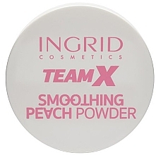 Пудра для обличчя - Ingrid Cosmetics Team X Transparent Smoothing Peach Powder — фото N1
