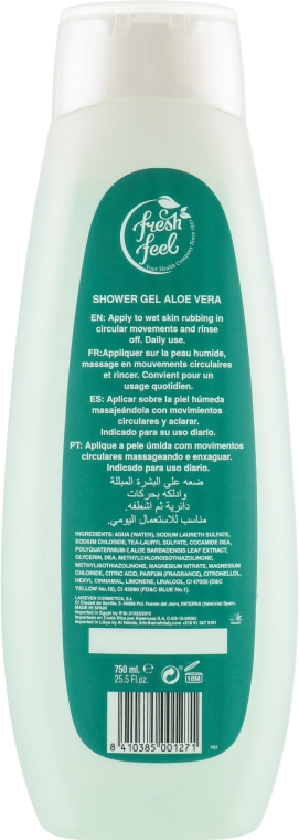 Гель для душу "Алое вера" - Fresh Feel Shower Gel Aloe Vera — фото N2