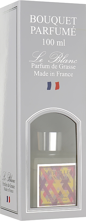 Аромадиффузор "Черника-Ваниль" - Le Blanc Myrtille & Vanille — фото N1