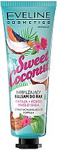 Крем для рук "Зволожувальний" - Eveline Cosmetics Sweet Coconut Hand Cream — фото N1