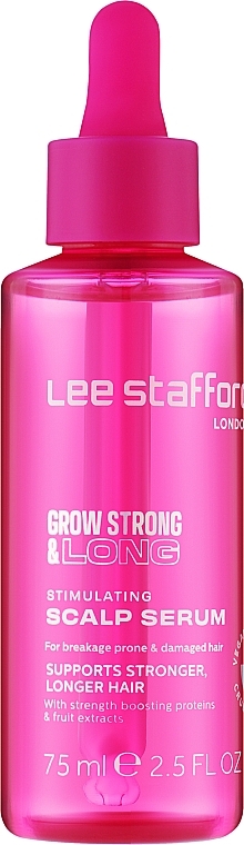 Стимулювальна сироватка для шкіри голови - Lee Stafford Grow Strong & Long Stimulating Scalp Serum — фото N1