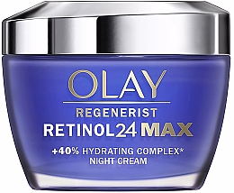 Парфумерія, косметика Зволожувальний нічний крем з ретинолом - Olay Regenerist Retinol24 Nigh Max Cream