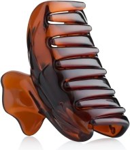 Парфумерія, косметика Заколка "Краб", K2000, коричнева - Mari N.