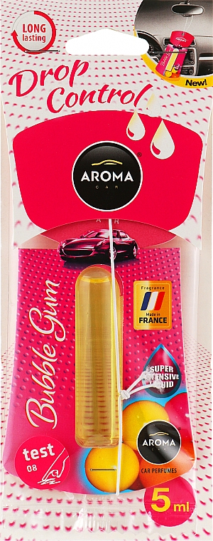 Ароматизатор для авто "Жуйка" - Aroma Car Drop Control Bubble Gum — фото N1