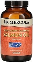 Дієтична добавка "Жир дикого аляскинського лосося" - Dr. Mercola Wild Caught Alaskan Salmon Oil — фото N1