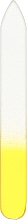 Духи, Парфюмерия, косметика Пилочка для ногтей стеклянная с покрытием, 90х11х3 мм, желтая - Baihe Hair