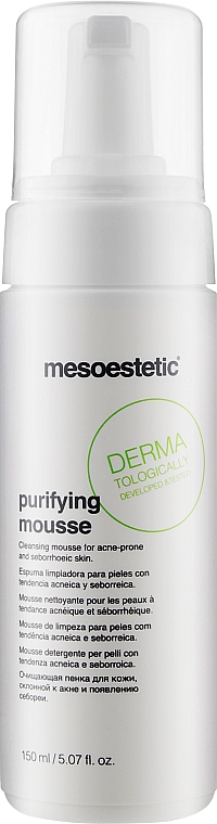 Очищающий мусс для проблемной кожи - Mesoestetic Purifying Mousse — фото N1