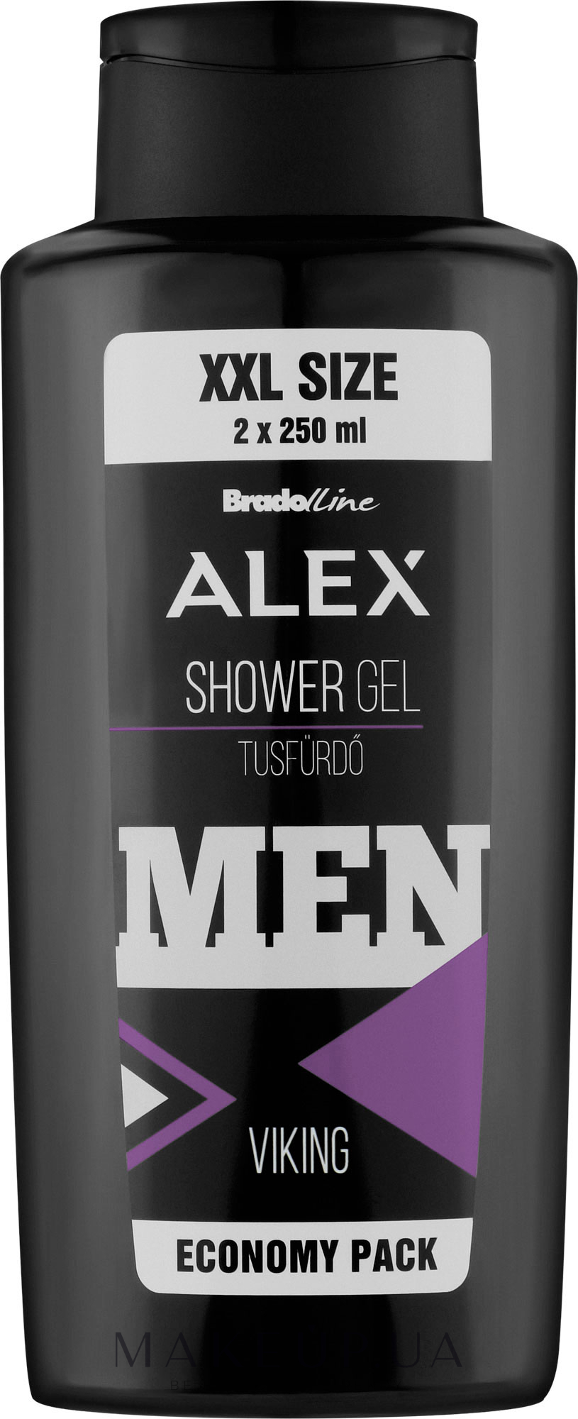 Гель для душу - Bradoline Alex Viking XXL Size Shower Gel — фото 500ml