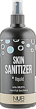 Дезинфицирующее средство для кожи рук и ног - NUB Skin Sanitizer Liquid Lime & Peppermint — фото N3